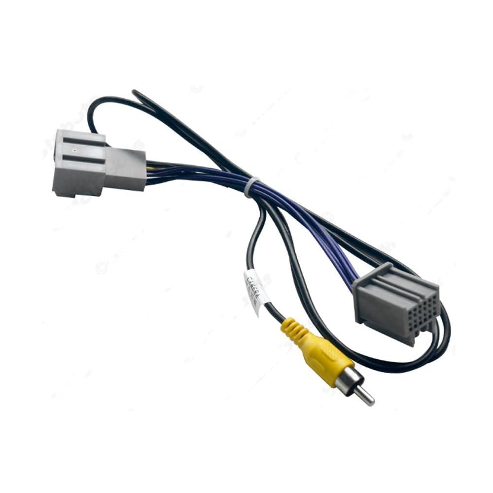 12Pin T-Harness for 2014-up GM GMC Chevrolet Silverado Tahoe Colorado GMC Sierra Yukon Buick Retain OEM Factory Rearview Backup Reverse Backup Camera Video Adapter Connector