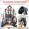 Adornori Hedgehog Large Backpack Set with Lunch Box Lightweight Water Resistant Flower Travel Laptop Backpacks Casual Daypacks view 4