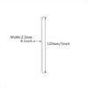100Pcs Cable Zip Ties 120 x 2.5mm / 5 x 0.1 Inch Self-Locking Nylon Tie,18LBS Tensile Strength,Wraps Cord Management,Plastic Bulk Wire Tie for Home,Office,Garden,White/Clear 12 x 0.25cm view 2