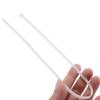 30Pcs Cable Zip Ties 450 x 4.8mm / 18 x 0.19 Inch Self-Locking Nylon Tie,50LBS Tensile Strength,Wraps Cord Management,Plastic Heavy Long Wire Toes for Office,Garden,Outdoor,White/Clear 45cm x 0.48cm view 3