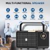 320W Max Large Bluetooth Speaker Wireless Hi-Fi Loud Big Party Speakers with Massive Bass, Triple DSP Technologies, Portable Boombox with Bass/Treble Controls Home Wedding Outdoor Christmas Events view 3