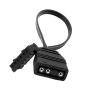 ACGTUY Controller Adapter Cable 3Pin Cord Household Computer Small 4Pin/6Pin to 5V ARGB Parts for Coolmoon Fan(4PIN) view 2