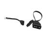 ACGTUY Controller Adapter Cable 3Pin Cord Household Computer Small 4Pin/6Pin to 5V ARGB Parts for Coolmoon Fan(4PIN) view 3