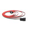 mangxiyis 2PIN 3PIN 4PIN 5PIN Female&Male L*/ED Extend Cable Connector 0.5M/1M/2M 22AWG Wire for 5050 RGB WS2811 WS2812B WS2815 Strip(4PIN,2Meter) view 2