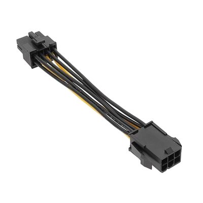ACGTUY Graphics Card 6Pin to 8Pin Cable 6Pins to 8Pins CPU Video Card Chassis Power Adapter Cable Power Supply Cord 18AWG