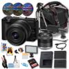 Canon EOS R50V Mirrorless Camera w/14-30mm Lens + Sandisk 64GB Extreme Pro Memory Card + LED Video Light + Camera Case + More (18pc Bundle) (Renewed) view 1