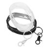 CONGARTENO 2pcs Portable Usb Flash Disk Bag Mini Cable Headphone Storage Case Small Hanging Bag Tag Keychain Pvc Zinc Alloy Compact Design view 1