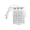 NUOBESTY USB Numeric Keypad with USB Ports Hub Key Wired Numpad for Laptop Computer Lightweight Design Compatibility view 2
