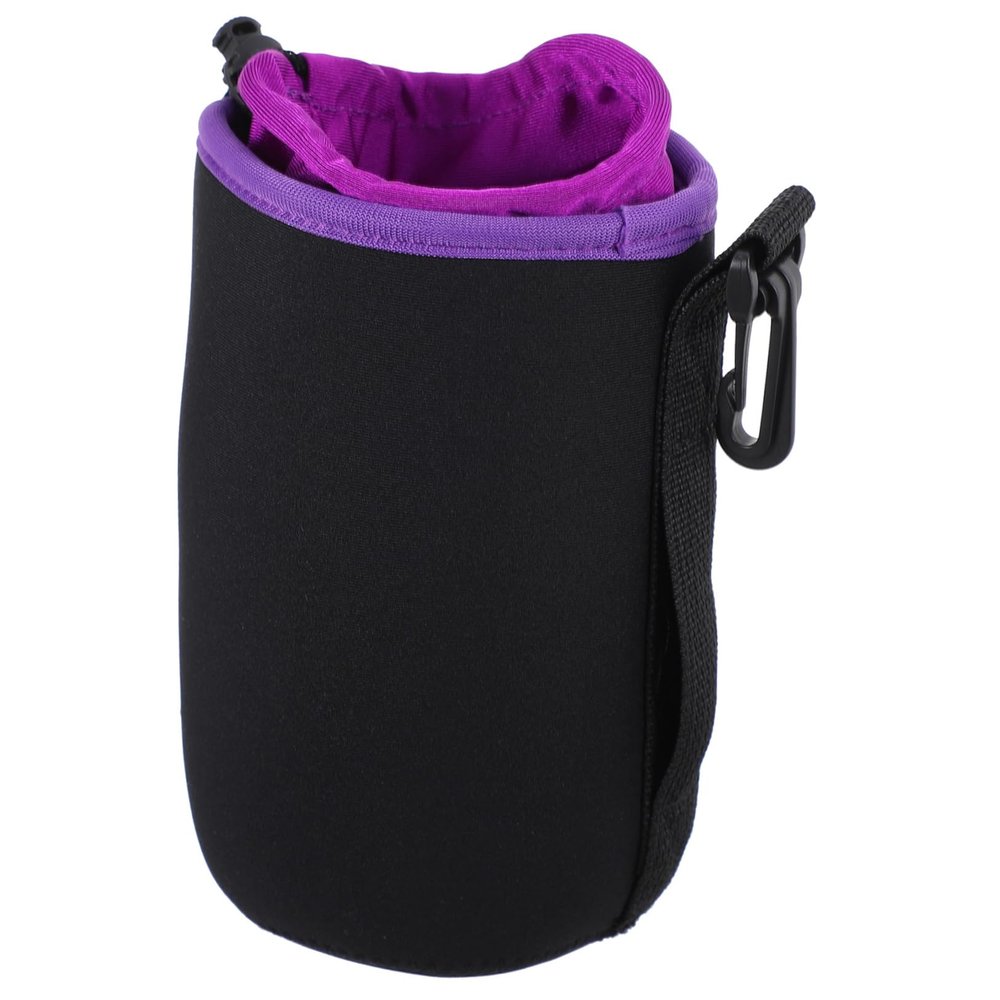 SHINEOFI Camera Lens Pouch Bag Neoprene Lens Case with Drawstring Closure Shockproof Design for Durable Protection Against Dust Bumps and Scratches