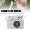 LICAEVEY Vintage Mini Digital Camera, 1080P FHD Retro Point and Shoot & Compact Small Pocket Camera, 128GB Autofocus Vlogging Camera for Beginners Teens Adults Kids (White) view 2