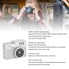 LICAEVEY Vintage Mini Digital Camera, 1080P FHD Retro Point and Shoot & Compact Small Pocket Camera, 128GB Autofocus Vlogging Camera for Beginners Teens Adults Kids (White) view 3