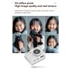 LICAEVEY Vintage Mini Digital Camera, 1080P FHD Retro Point and Shoot & Compact Small Pocket Camera, 128GB Autofocus Vlogging Camera for Beginners Teens Adults Kids (White) view 4