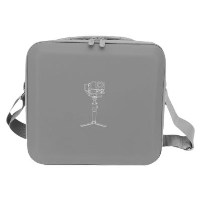 Wisoqu Camera Stabiliser Bag, Flexible Partition Padded Case, with Retractable Handle, Shoulder Strap, Double Zip, Top Lid Mesh Pouch, for RS4 MINI
