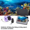 ASHATA Underwater Fishing Camera with Cable, 175 Wide Angle, 4.3 Inch HD 1500cd Brightness, IP67 for Ice/Shore Fishing Aquaculture view 3