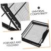 JEWEDECO Adjustable Foldable Copy Holder Stand for Tablets and Laptops Six-Position Angle Portable Artist Drawing Board Support for Sketching and Tracing view 3