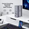 Rosewill 14-in-1 USB C Laptop Docking Station, 100W PD Charging, 4K@60Hz Display, Triple 4K Display HDMI,10Gbps Transfer & Ethernet, Mac, Android, Windows/Dell/HP/Lenovo/Asus/Acer/ (Include Charger) view 3