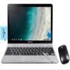 Samsung Chromebook Plus V2 Light Titan 2-in-1 Laptop (Celeron 3965Y, 4GB RAM, 64GB eMMC SSD, Intel HD 615, 12.2" Touch Full HD (1920x1080), Webcam, Chrome OS) with Dock and Wireless Mouse (5 Pack) view 2
