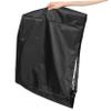 Cabilock Computer Dust Cover for Desktop CPU Tower Mid-Tower Protector Sleeve Dust-Resistant and Moisture-Proof Black for Use view 4