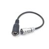 4K Power Cables Extension Power Cable Female DC 5525 Male 5.5X2.5mm to Sf6 2 Pin Blackmagic Pocket Cinema Camera 4K(DC Angled Male,5cm) view 4