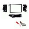 Single and Double DIN Car Stereo Radio Install Kit Package Compatible with for Toyota Matrix 2003 & 2004 Without Factory Amplifier view 1