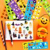 100 Sheets Halloween Stickers for Kids(Over 1250pcs), Cute Halloween Stickers Bulk for Pumpkin Party Favors Decoration Gifts Treat Bags Goodie Bags Filler view 3