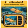 Underwater Camera with 64GB Card,48MP HD Bare-Body 11FT Waterproof Camera for Snorkeling Compact Floatable Digital Camera 2 Batteries and Tripod Come Together (Yellow) view 3