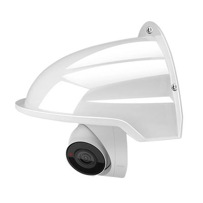 AYQEBNC Protective Cover Shield Wall Waterproof Rainproof Cover Outdoor Camera Protection Box Security Camera Outer Cover-B Easy Install White