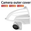 AYQEBNC Protective Cover Shield Wall Waterproof Rainproof Cover Outdoor Camera Protection Box Security Camera Outer Cover-B Easy Install White view 2