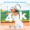 Digital Camera, 4K 64MP Cameras for Photography, Point and Shoot Digital Camera with Auto Focus, Dual Camera, Flash, 16X Zoom, Anti Shake, 32GB Card, Compact Vlogging Camera for Teens, Adults view 3