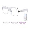 Al Smart Glasses for Women- Bluetooth Translation Glasses with 164 Languages, Color-Change Lens, Music & Call, IP54 Waterproof, Free App, Audio AI Translator Glasses for Meeting Cycling Travel Gaming view 1