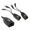 2PCS BNC RJ45 DC5.5/2.1 Twisted Pair Transmitter 3-Level Thunder-Proof Protection for AHD CVI TVI CVBS Security Camera view 3
