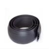 LB 3-Channel Wire Hider, Cord Protector and Cable Organizer for Industrial Cable Management, 4.5 in. X 5 ft., Black, 6500-5C view 2