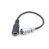 4K Power Cables Extension Power Cable Female DC 5525 Male 5.5X2.5mm to Sf6 2 Pin Blackmagic Pocket Cinema Camera 4K(DC Female,150cm) view 4