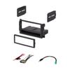 AMMOPCWTPC Single Din Dash Kit for VW,for Ram,for Mitsubishi,for Jeep,for Dodge,for Chrysler Stereo Install w/Harness and view 1