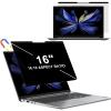 Magnetic Laptop Privacy Screen 16 inch 16:10 - Computer Monitor Privacy Filter, Anti-Glare Blue Light Shield, Removable Anti-Spy Screen for Lenovo Hp Dell Acer Asus Thinkpad Envy Xps (351 * 225mm) view 1