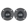AYQEBNC 2Pcs Tweeter 1.5Inch 6Ohm 30W Dome Silk Film Tweeter HiFi Treble Speaker Audio Loudspeaker with Heatsink Black 500097321 view 1