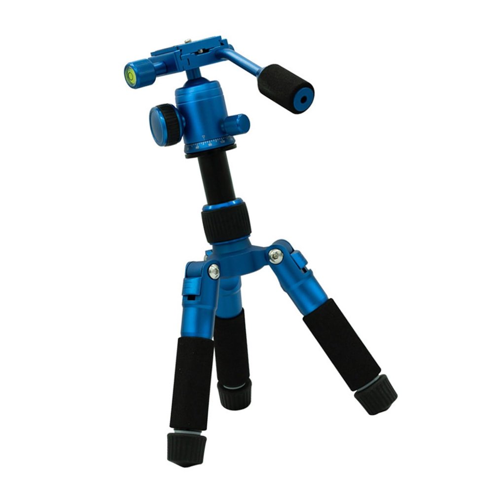 Btgghytr Tabletop Small Tripod 20Inch 360 Degree Aluminum Frame for DSLR Cameras and Phones Stand for Travel Desktop