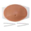 NUMNBE Fake Pregnancy Belly Silicone Breathable Elastic Props for Stage Performance (2-4 Months) view 1
