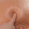 NUMNBE Fake Pregnancy Belly Silicone Breathable Elastic Props for Stage Performance (2-4 Months) view 3
