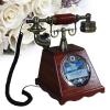 agreilduite Retro Video Audio Guest Book Wedding Phone,1080p HD Record Customized Video Audio Messages with 128gb Memory Card & 5000mah & 3.5in Screen,Preserve Your Special Occasions,Reddish-Brown view 1
