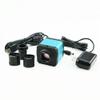 Microscope Kit 14MP Digital Microscope Camera Electronic Eyepiece CCD Camera Video with Adapter for Biological Stereo Microscope Microscope Lens Adapters view 4