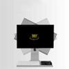 XRXwuf689 Monitor Arm Swivel Head Black Non-Foldable Monitor Stand with Plain Keyboard Tray Monitor Mount Arm view 4