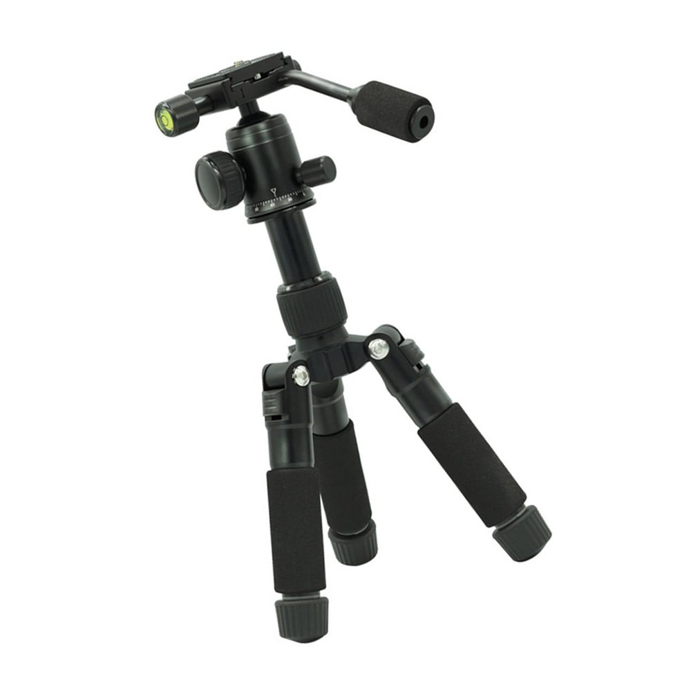 Btgghytr Tabletop Small Tripod 20Inch 360 Degree Aluminum Frame for DSLR Cameras and Phones Stand for Travel Desktop