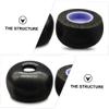 6pcs Sleeping Ear Tips Small Protection Noise Reduction Foam Ear Hooks Headphone Earbuds Headset Ear Pads Earphone Caps Noise Isolation Ear Pads Sponge Random Color view 4