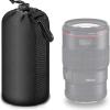 4Pcs Camera Lens Bag Neoprene Lens Bag Soft Camera Lens Case Shockproof Camera Lens Bag Replacement view 2