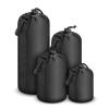 4Pcs Camera Lens Bag Neoprene Lens Bag Soft Camera Lens Case Shockproof Camera Lens Bag Replacement view 3