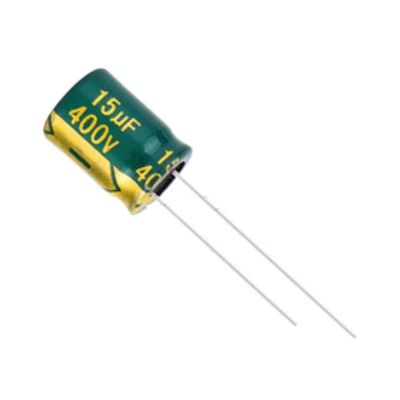 20pcs/lot 15UF High Frequency Low Impedance 400V 15UF Aluminum Electrolytic Capacitor 20%