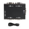 VGA Splitter 1 in 4 Out - 250MHz High Definition Distributor, USB Powered Video Splitter for Laptop TV Projector Displays view 1