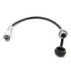 4K Power Cables Extension Power Cable Sf6 2 Pin Male to Female for Blackmagic Pocket Cinema Camera 4K 6k(Straight,5cm) view 1