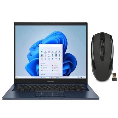 ASUS Vivobook 14" Full HD Laptop |Intel Core i3-1315U| Intel UHD Graphics |Copilot |WiFi 5|Quiet Blue| 16GB RAM | 1024GB SSD |Windows 11 Home |Bundle with Wireless Mouse